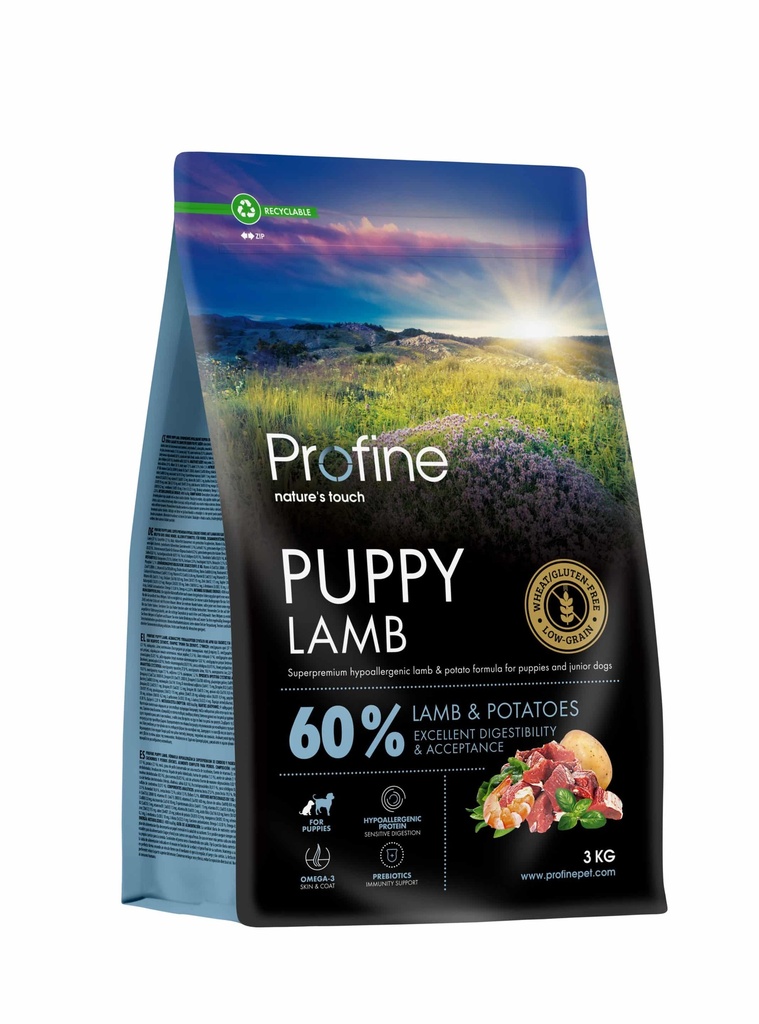 Profine Puppy Lamb 3 kg.