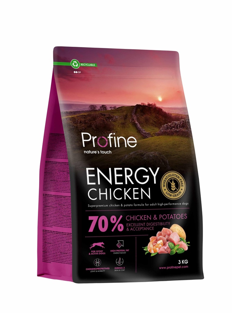 Profine Adult Energy Chicken 3 kg.