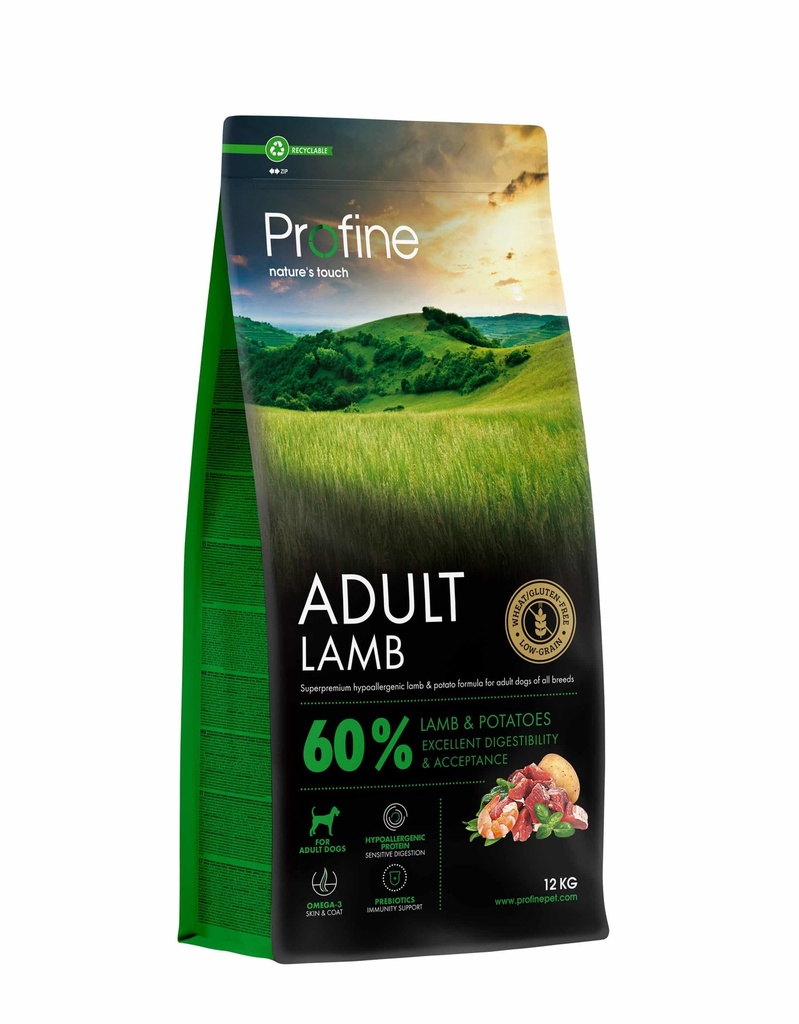 Profine Adult Lamb 12 kg.