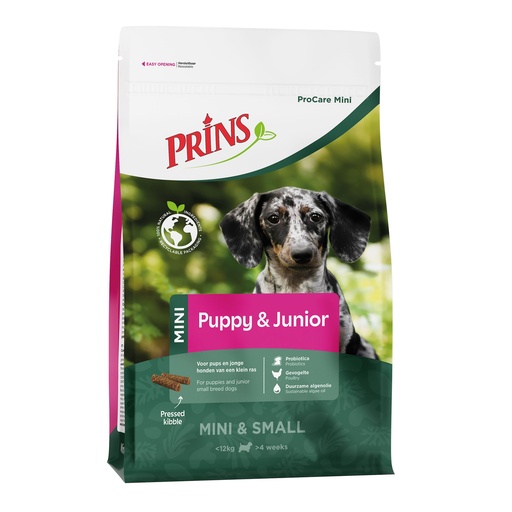 [PR04072] Prins Dog Mini Pressed Puppy & Junior (12 kg.)