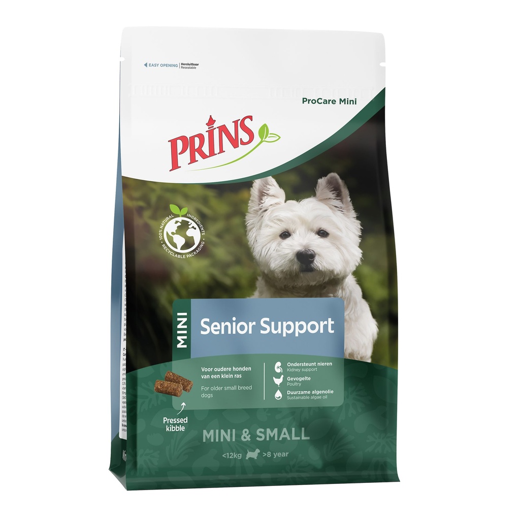 Prins Dog Mini Pressed Senior Support (12 kg.)