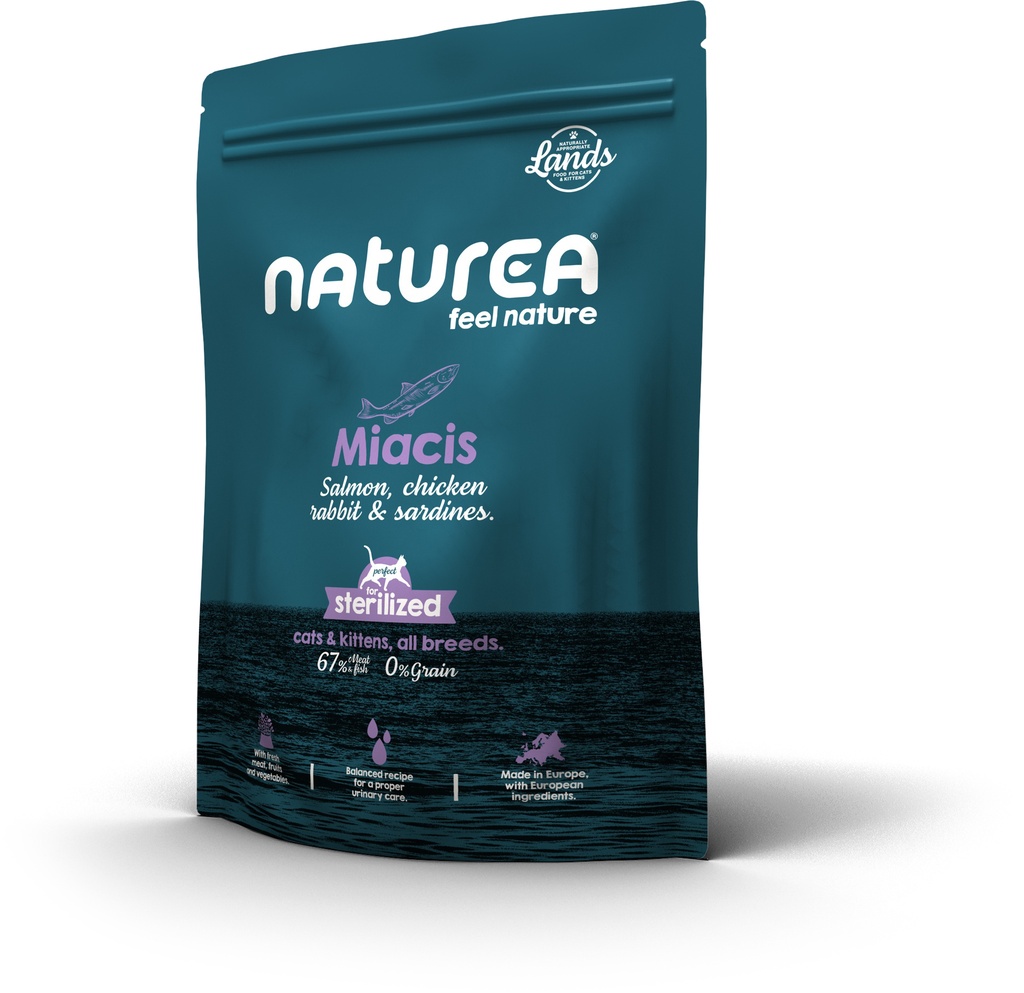 Naturea Cat Lands Miacis Salmon Chicken Rabbit Anchovies