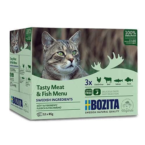 [BZ36711] Bozita Feline Pouch Jelly MP M&F (12 x 85 gr.)