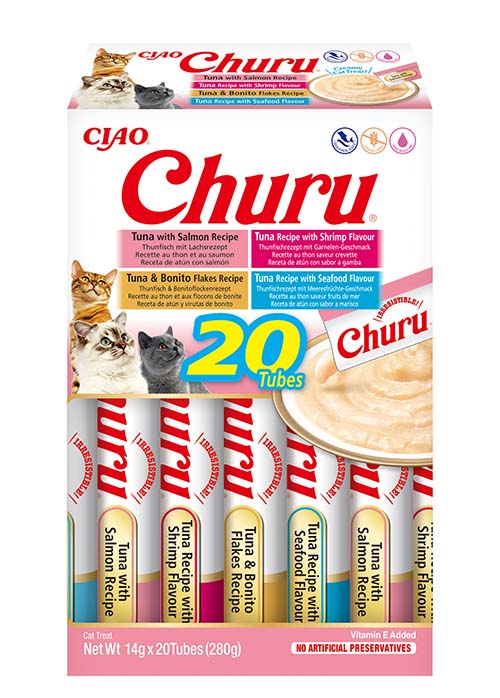 Inaba Churu Multipack BOX Seafood (20 x 14 gr.)