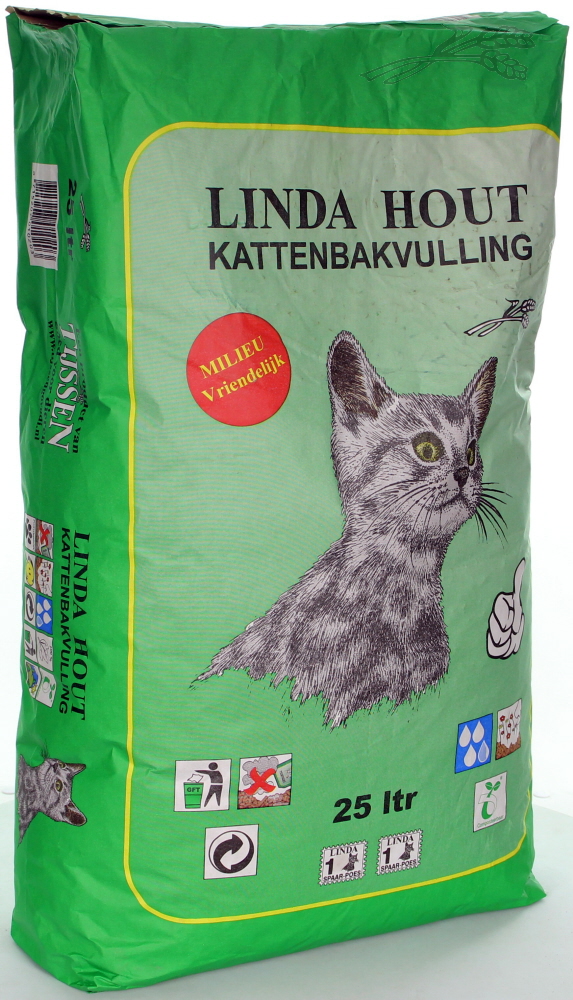 Linda Hout 25 ltr.