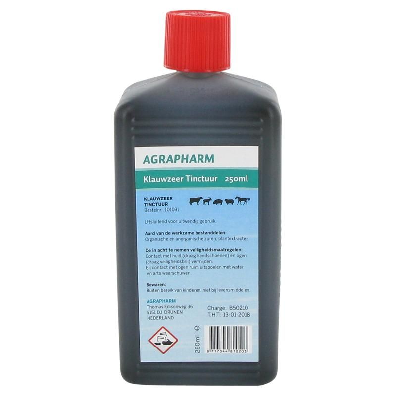 Klauwzeer Tinctuur 250 ml.