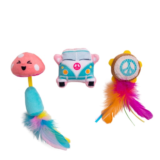 [PS70909] Festival (kat) 3pack 1 st.