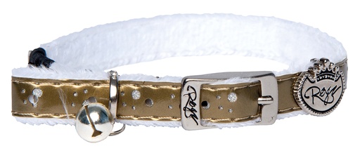 [RCB54J] Rogz Catz Trendycat Halsband (Gold)