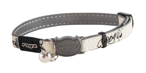 [RCB09A] Rogz Catz GlowCat Halsband (Black Jumping Cat, Small)