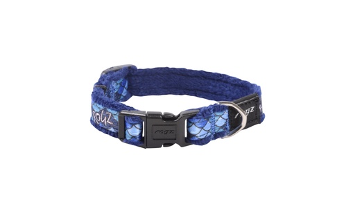 [RHB251AB] Rogz Fashion Halsband (Amphibian Blue, Extra Small)