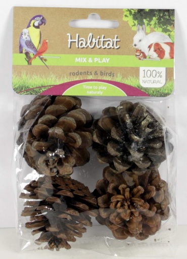 [E50306] ESVE Mix & Play Pine Cones Small 4 st.