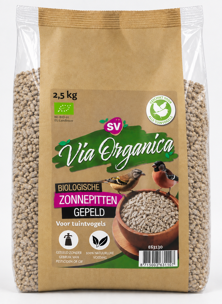 Via Organica Bio Zonnepitten gepeld 2,5 kg.