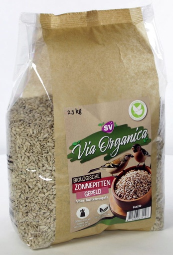 [E63110] Via Organica Bio Zonnepitten gepeld 2,5 kg.