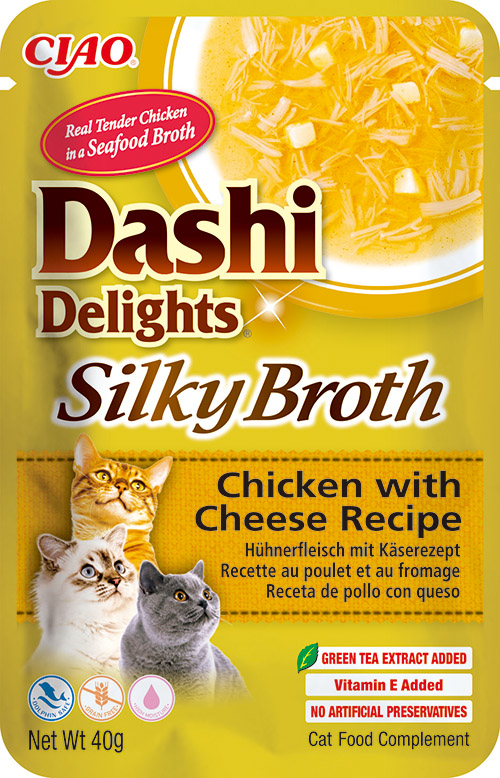 Inaba Dashi Delights Silky Chicken Cheese 12 x 40 gr.