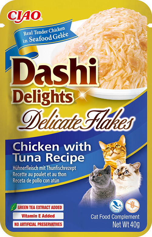 Inaba Dashi Delights Delicate Chicken Tuna 12 x 40 gr.