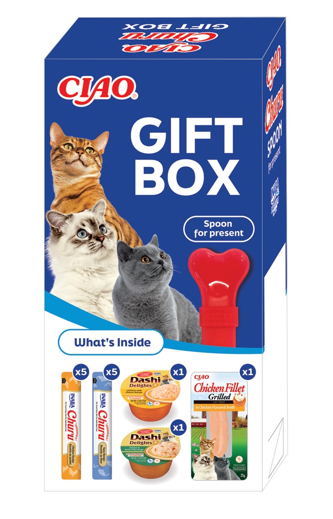 Inaba Gift Box Cat 2024 8 x 1 st.