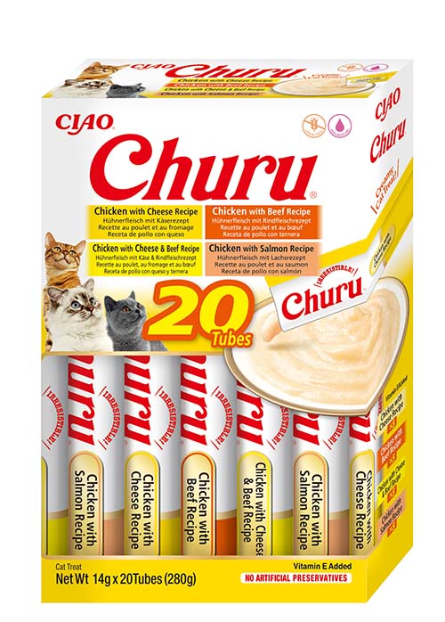 Inaba Churu Multipack BOX Chicken & Beef (20 x 14 gr.)