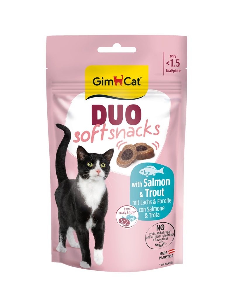 GimCat Duo Snacks Zalm & Forel 50 gr.