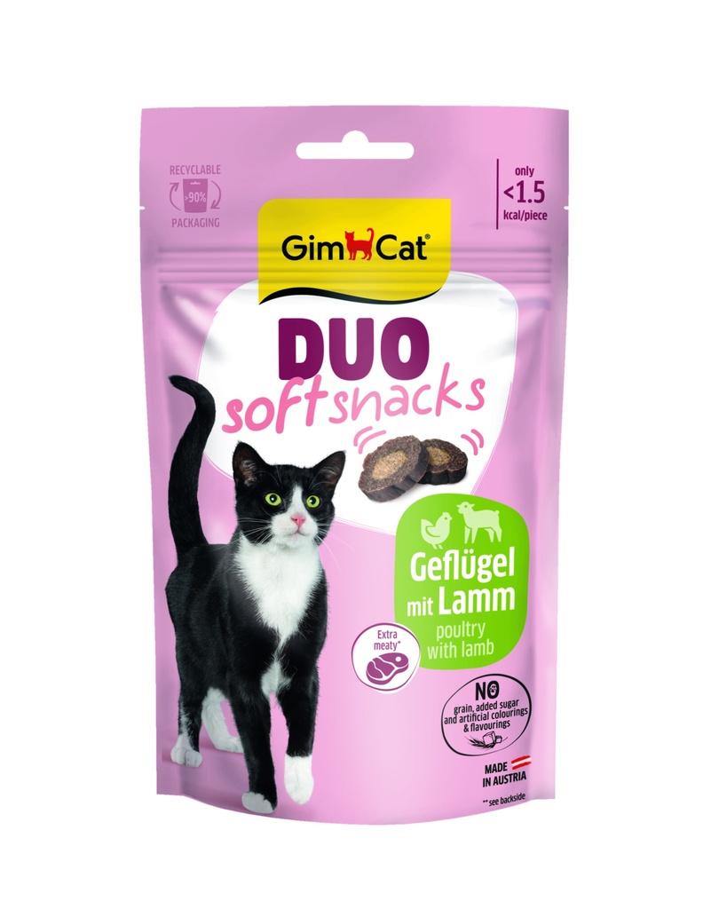 GimCat Duo Snacks Lam & Gevogelte 50 gr.