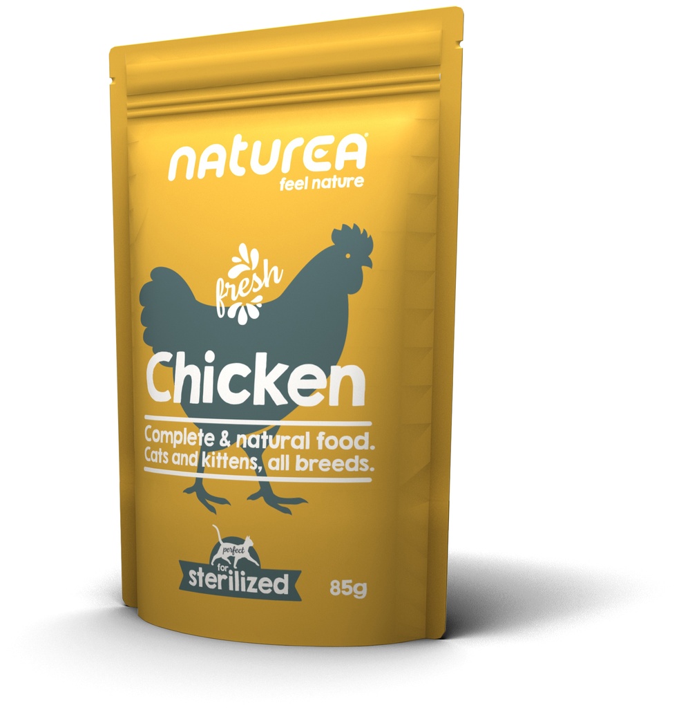 Naturea Cat Wet Food Chicken 12 x 85 gr.
