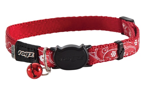 [RCB42C] Rogz Catz Silkycat Rood Filigree 1 st.