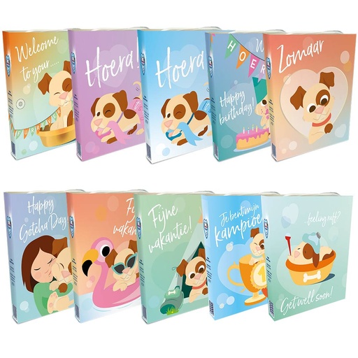 [REN24251] Renske Woef Gift Bundel 30 x 1 st.