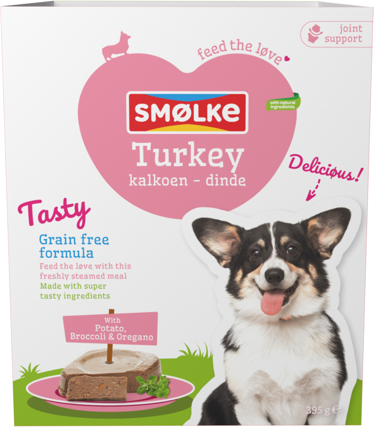 Smolke Vers Gestoomd Kalkoen 10 x 395 gr.