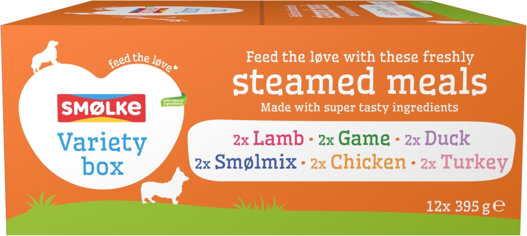 Smolke Vers Gestoomd Variety Box (12 x 395 gr.)