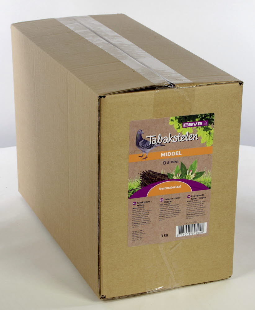 ESVE Tabakstelen Middel 3 kg