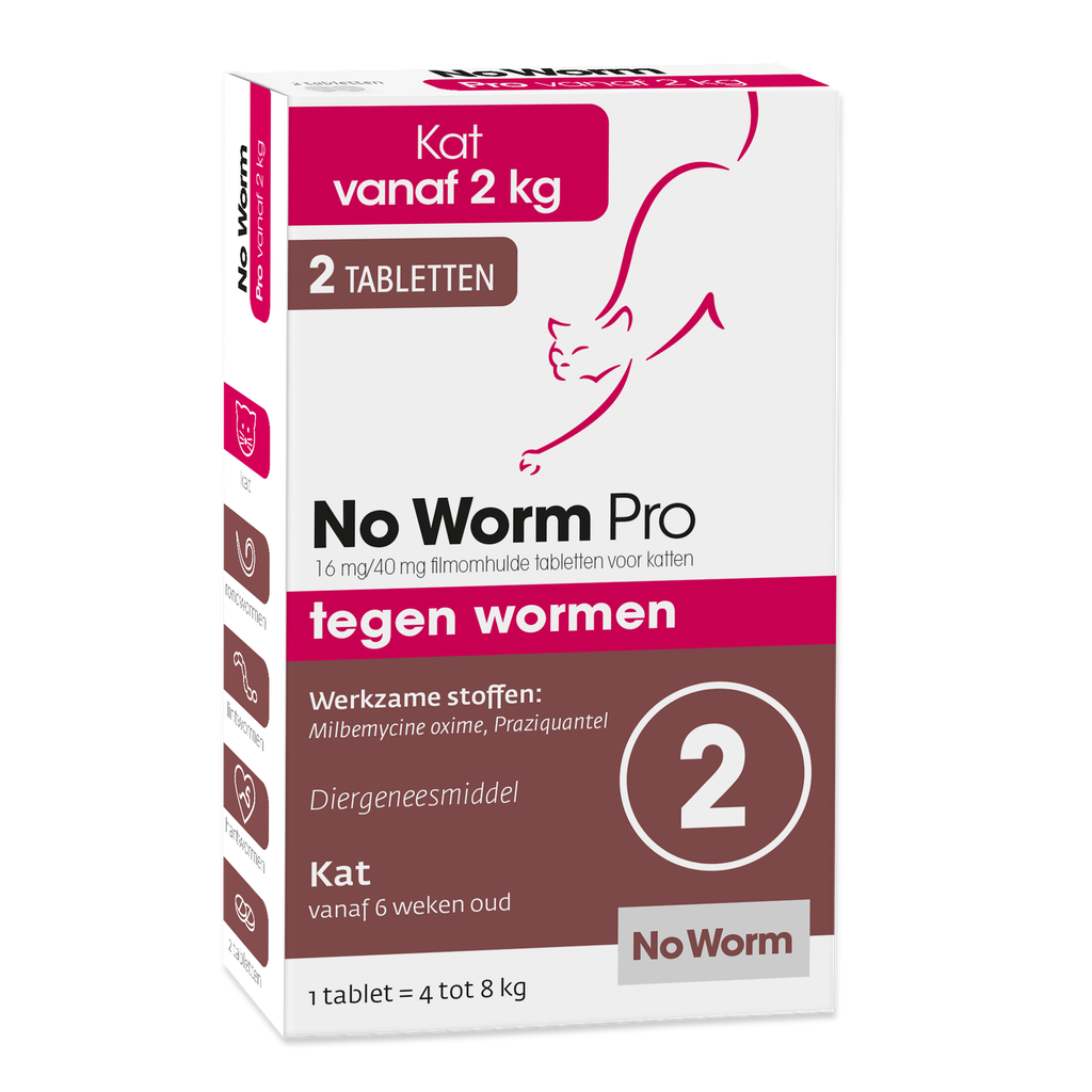 No Worm Pro Kat 2 tab.