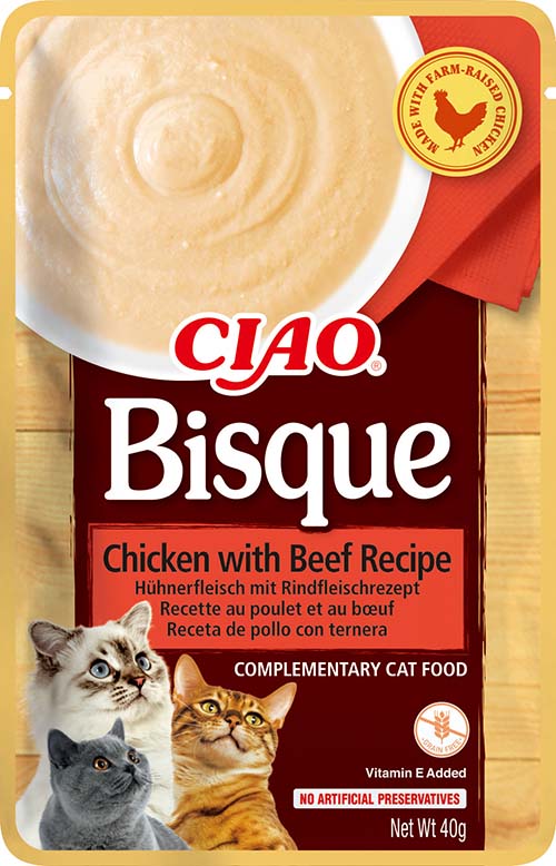 Inaba Bisque Chicken With Beef (12 x 40 gr.)