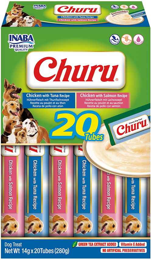 Inaba Dog Churu Multipack Chicken Seafood 20 st.