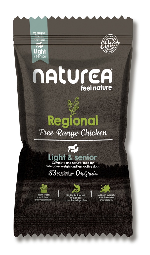 Naturea Dog Ethos Regional Senior Free Range Chicken Sample