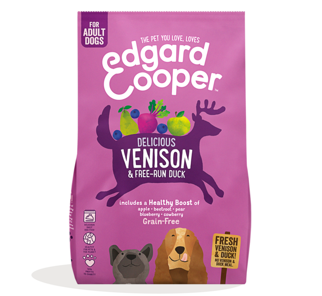Edgard & Cooper Dog Adult Venison & Free-Run Duck