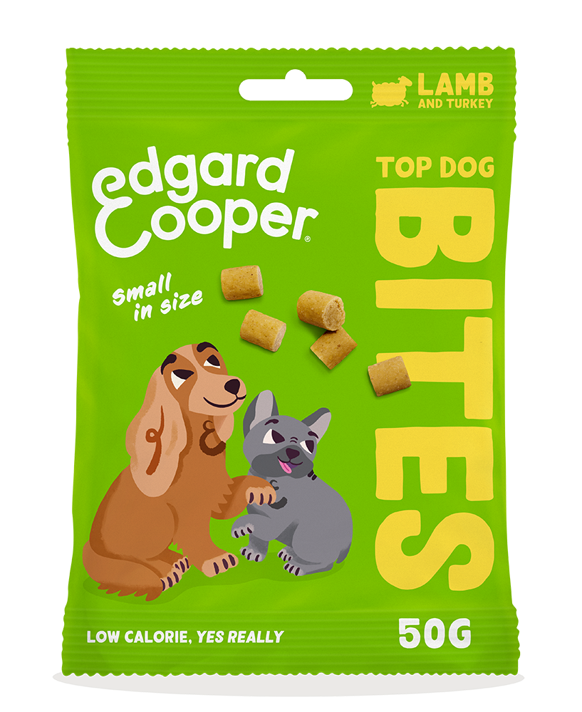 Edgard & Cooper Dog Bites Lamb And Turkey 15 x 50 gr.