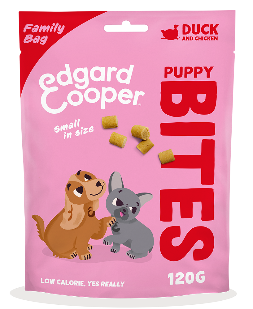 Edgard & Cooper Dog Bites Puppy Duck & Chicken Small