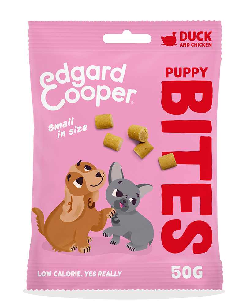 Edgard & Cooper Dog Bites Puppy Duck & Chicken Small