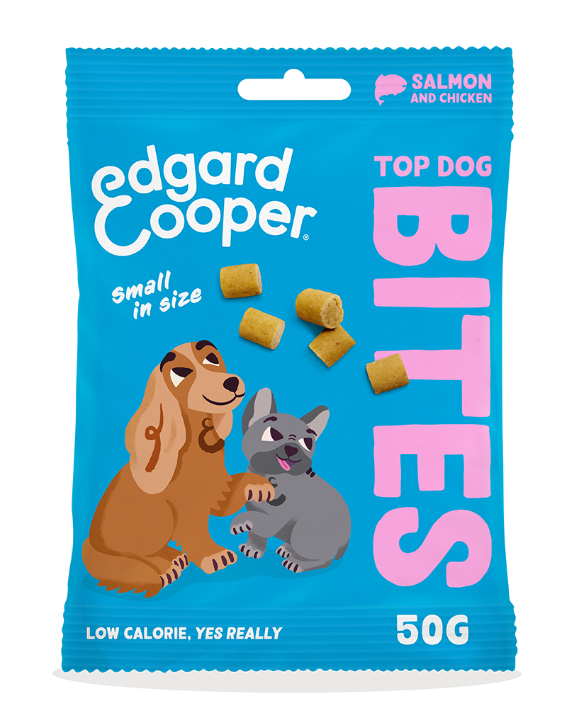 Edgard & Cooper Dog Bites Salmon And Chicken 15 x 50 gr.