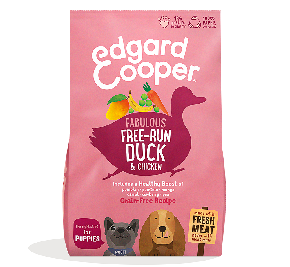 Edgard & Cooper Dog Medium Puppy Duck And Chicken