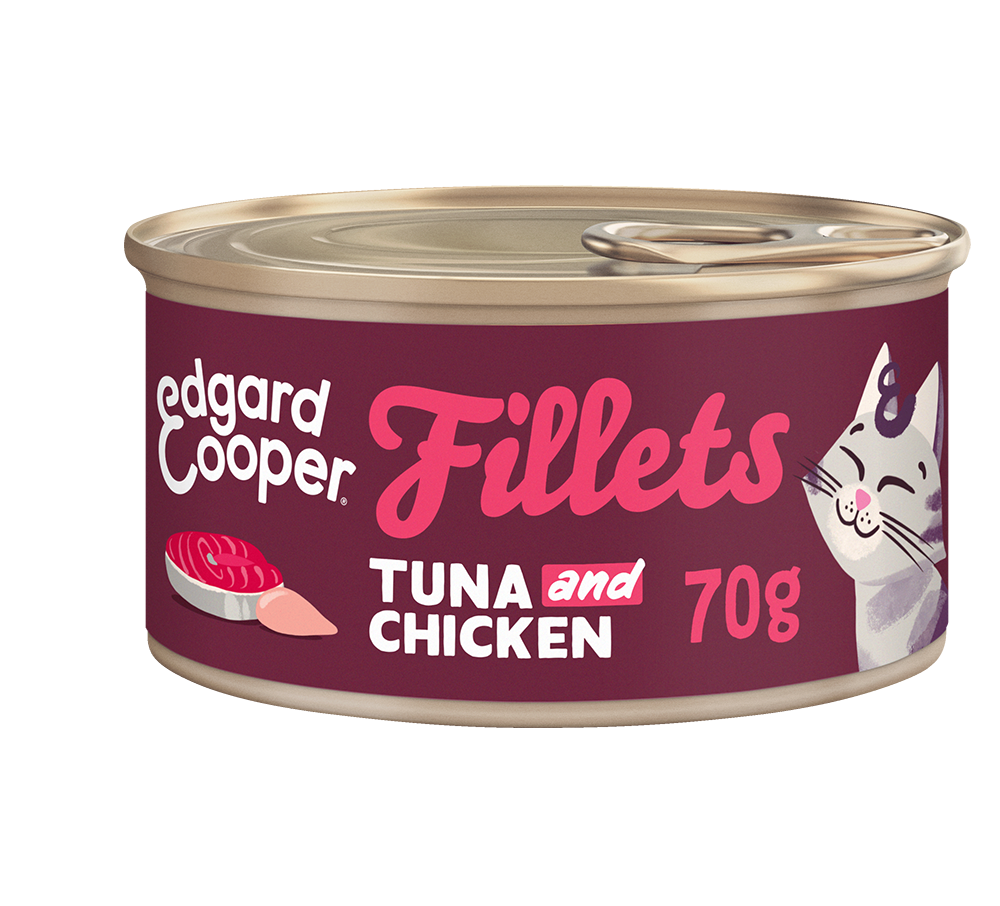 Edgard & Cooper Cat Tuna And Chicken Fillets 24 x 70 gr.