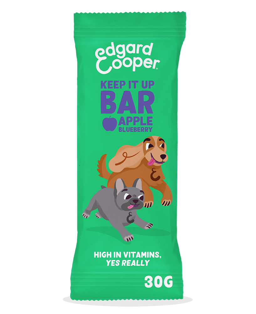 Edgard & Cooper Dog Bar Apple, Blueberry 24 x 30 gr.