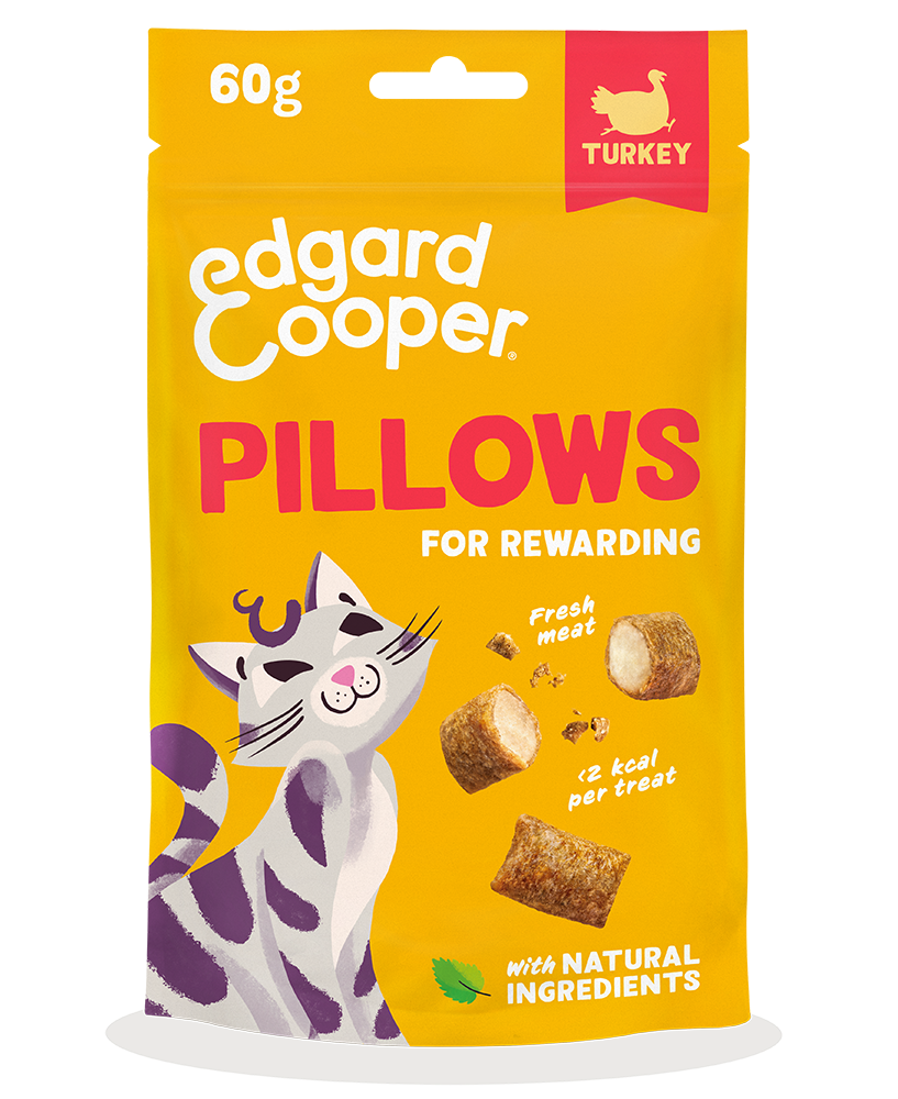 Edgard & Cooper Cat Pillows Turkey 8 x 60 gr.