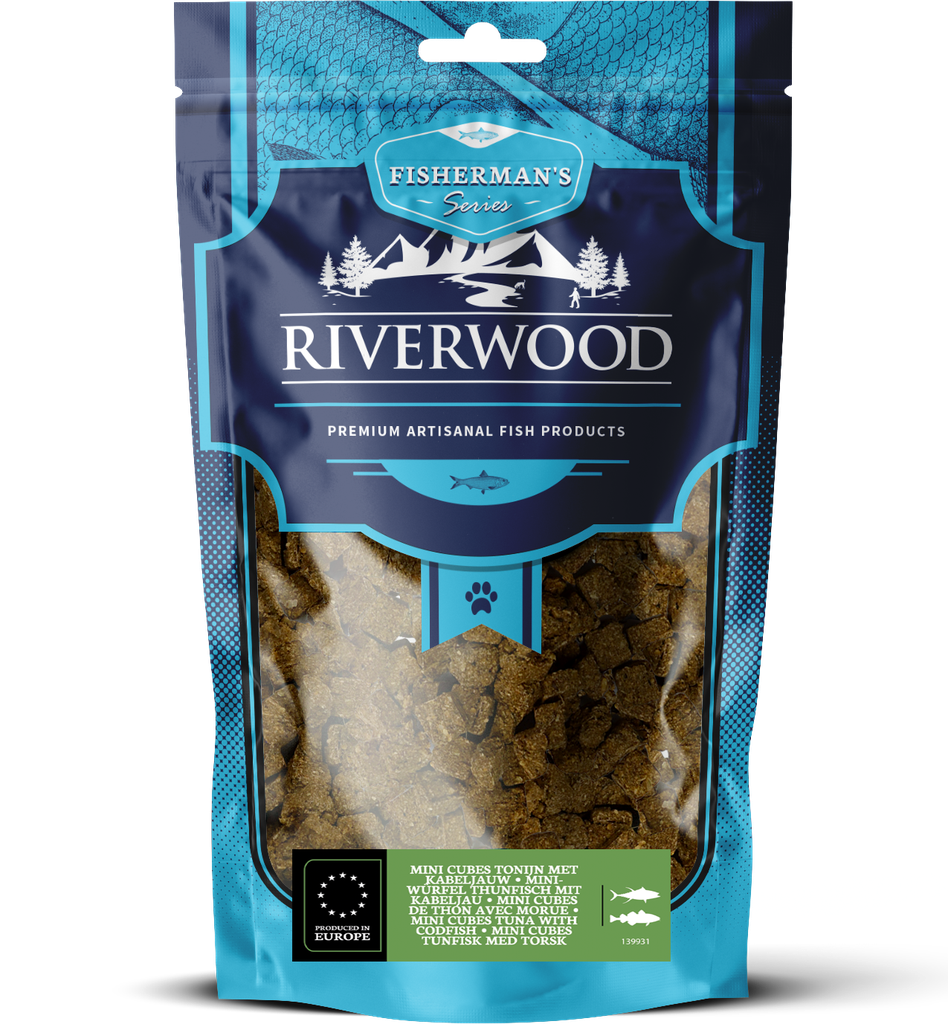 Riverwood Fisherman Mini Cubes Kabeljauw Met Tonijn