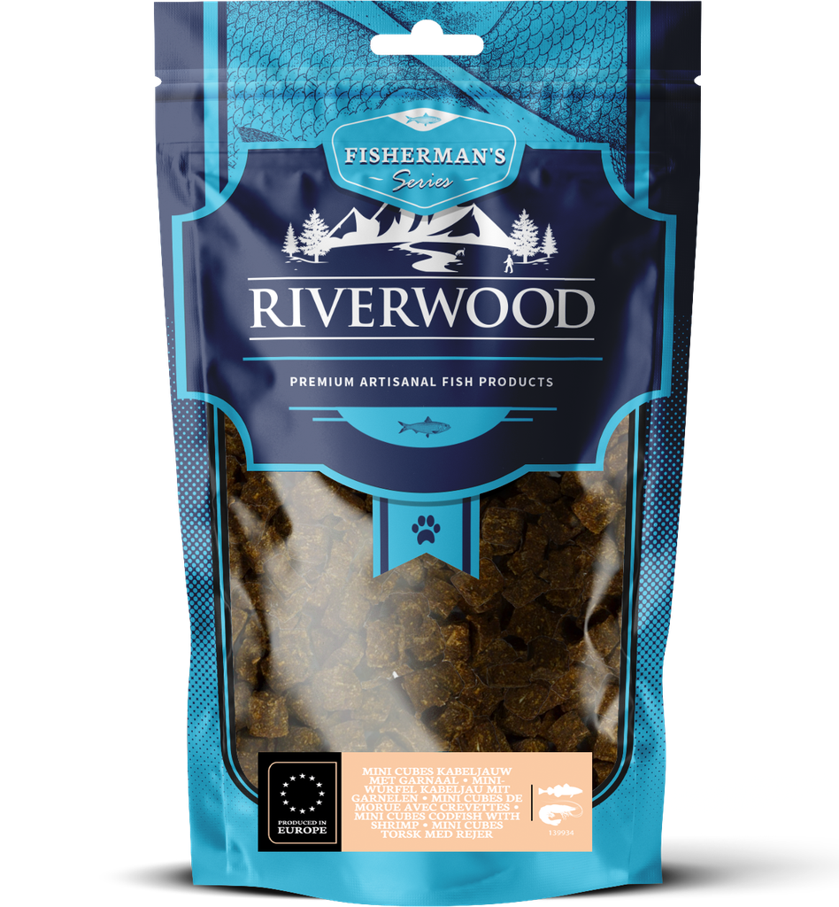 Riverwood Fisherman Mini Cubes Kabeljauw Met Garnaal