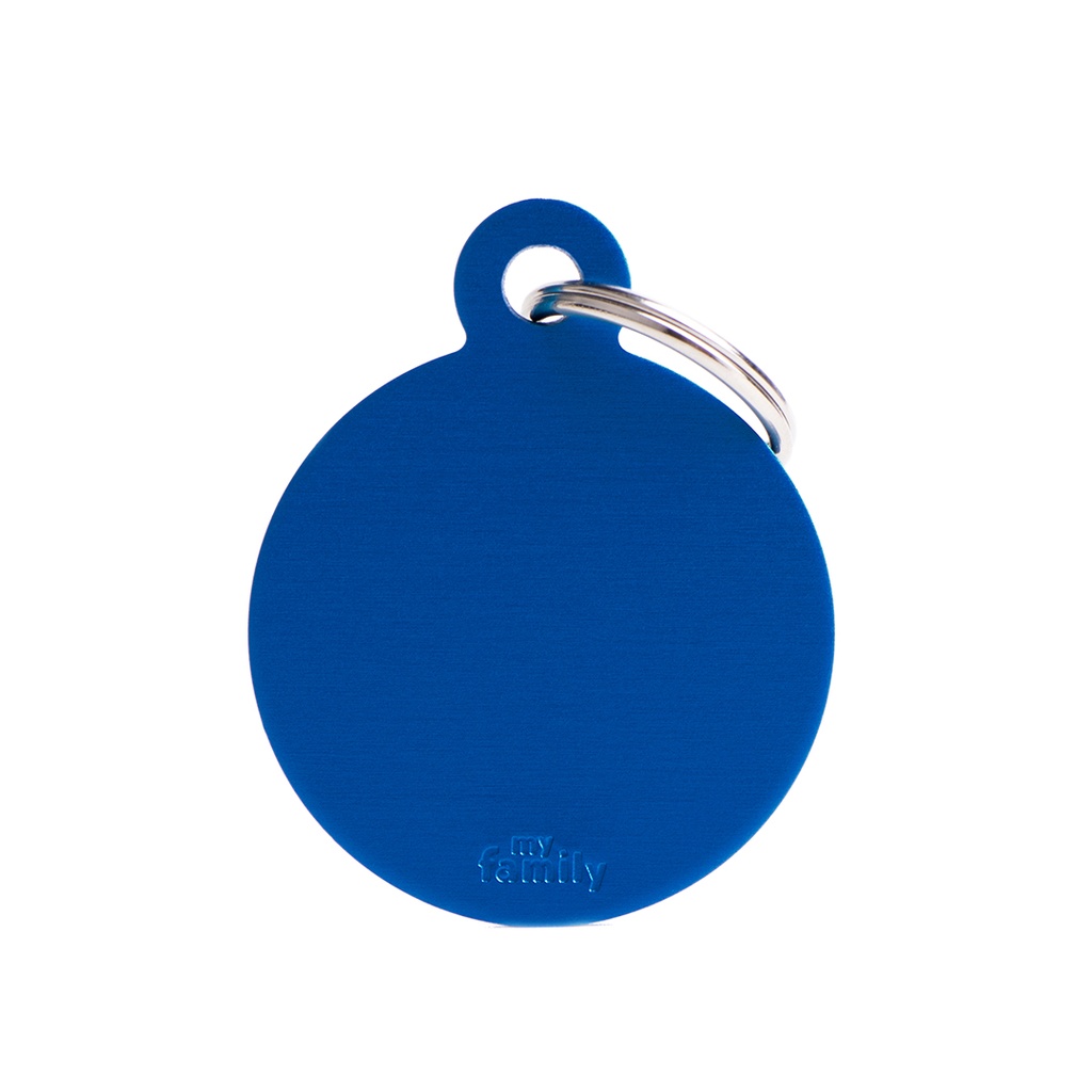MyFamily Big Round Aluminum Blue