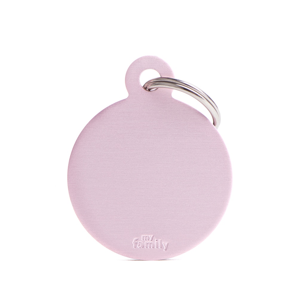 MyFamily Big Round Aluminum Pink