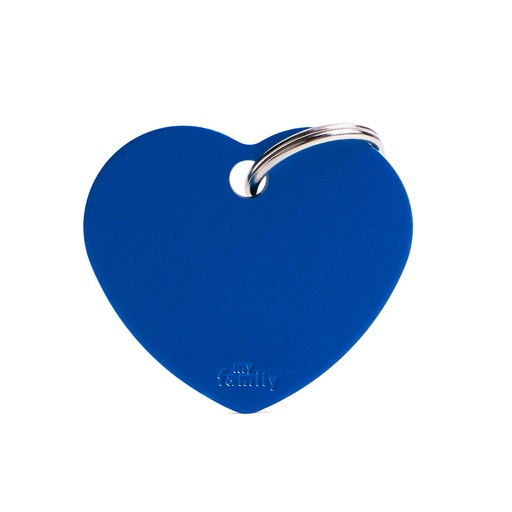[MF25183] MyFamily Big Heart Aluminum Blue