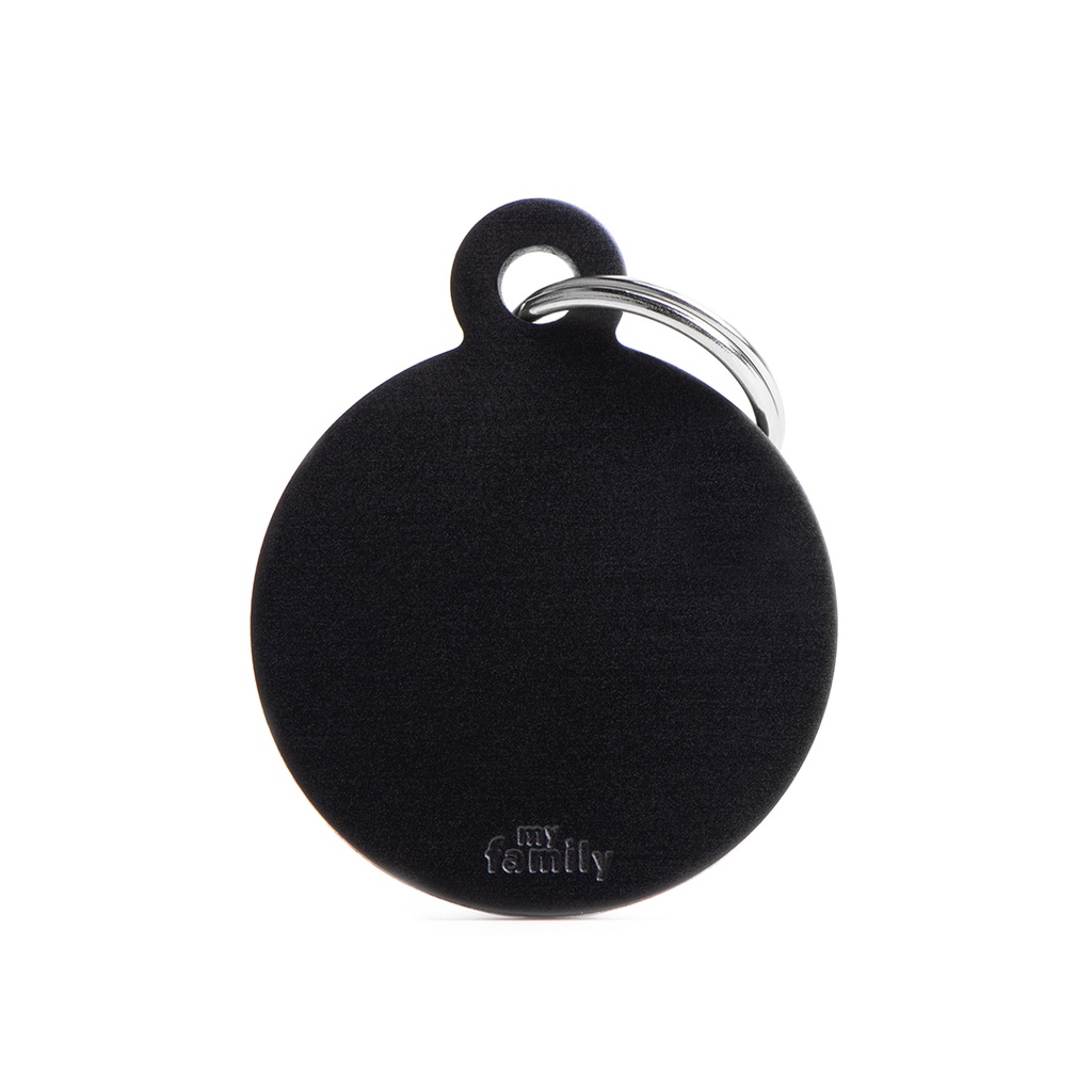 MyFamily Big Round Aluminum Black