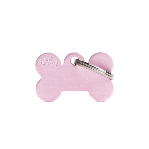 [MF25159] MyFamily Small Bone Aluminum Pink