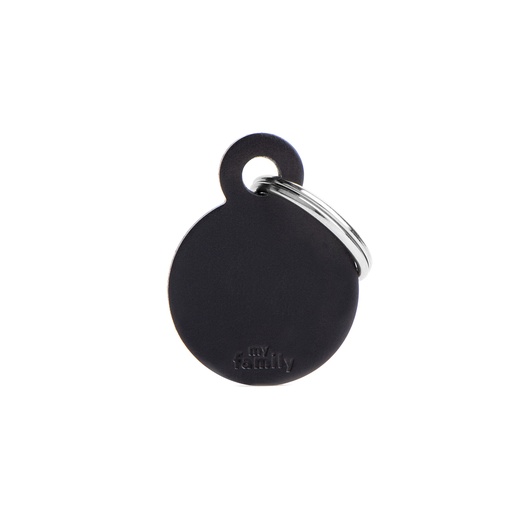 [MF25425] MyFamily Small Round Aluminum Black